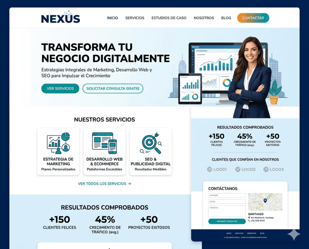 servicio desarrollo web lima