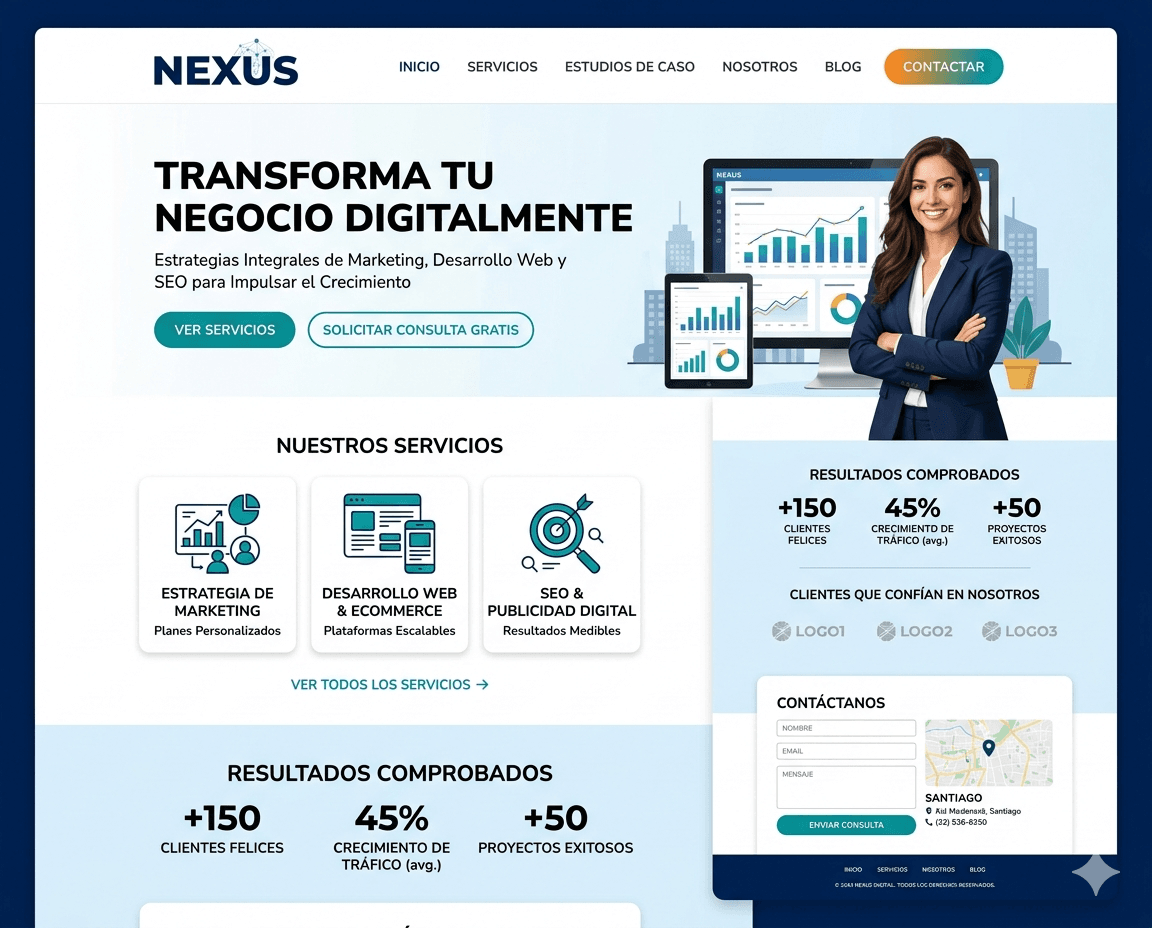 servicio desarrollo web lima